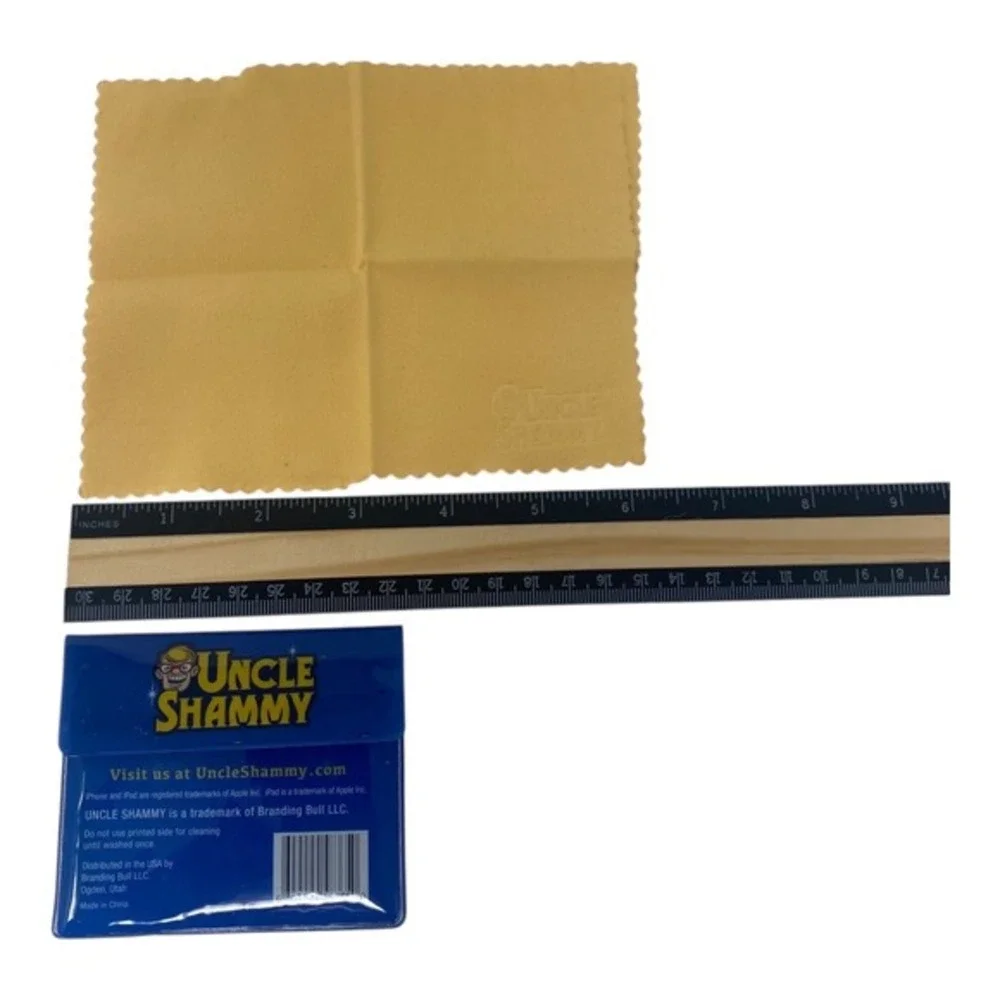 (10 PACK) Uncle Shammy Digital Device Small Microfiber Cloth Glasses Cleaner NEW